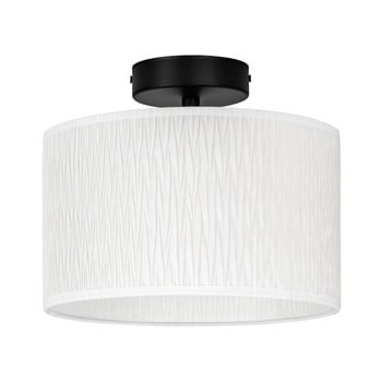 Plafonieră bulb attack once, ⌀ 25 cm, alb