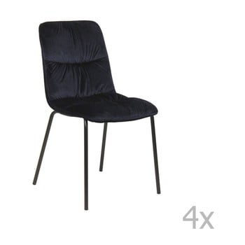 Set 4 scaune dining Design Twist Cerlak, albastru