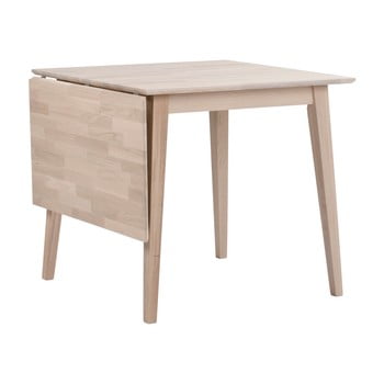 Masă pliabilă din lemn de stejar, mat, rowico mimi, lungime 80-125 cm