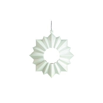 Sfeșnic suspendat din porțelan kähler design stella, ⌀ 13,5 cm, alb