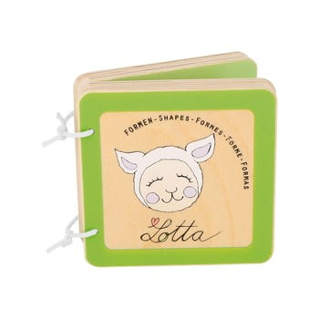 Carte din lemn pentru copii legler lotta the lamb