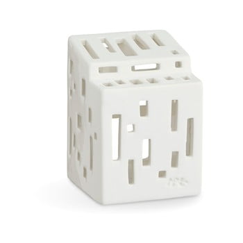 Sfeșnic din ceramică kähler design urbania lighthouse functio, alb