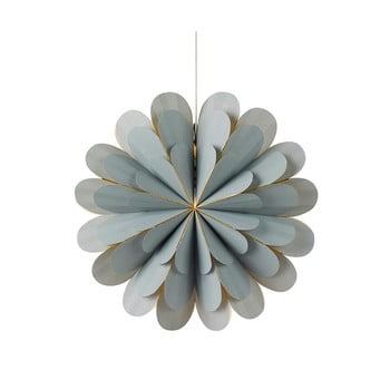 Decorațiune luminoasă suspendată markslöjd marigold, ø 45 cm, gri