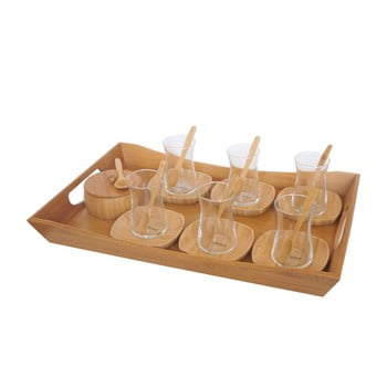 Set din bambus pentru ceai bambum favori