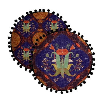 Pernă reversibilă madre selva nara, ⌀ 45 cm