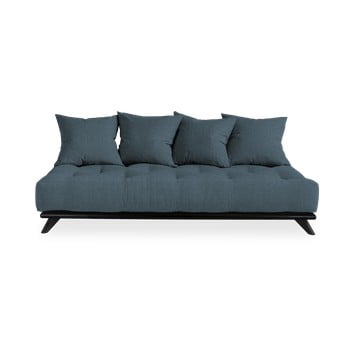 Canapea karup design senza black/deep blue, albastru închis