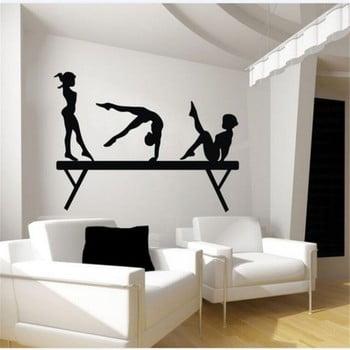 Autocolant decorativ pentru perete gymnastic