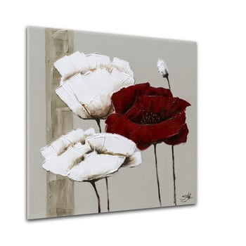 Tablou styler glasspik flower a, 20 x 20 cm