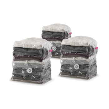 Set 3 saci cu vid pentru haine Compactor Compact Express, 40 x 60 cm