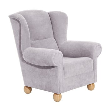 Fotoliu max winzer monarch velor, gri deschis