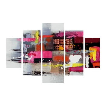 Tablou din 5 piese abstract
