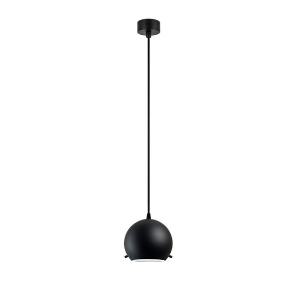 Černé závěsné svítidlo Sotto Luce Myoo Matte S, ⌀ 15 cm