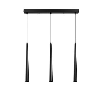 Lustră de 3 becuri opviq lights uğur, negru