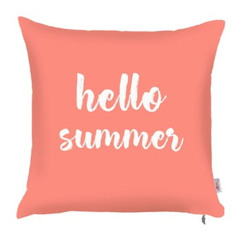 Față de pernă apolena coral hello summer, 43 x 43 cm
