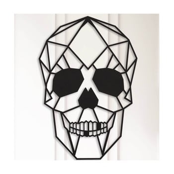 Decorațiune metalică pentru perete Skull