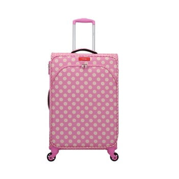 Troler cu 4 roți lollipops jenny, înălțime 67 cm, roz