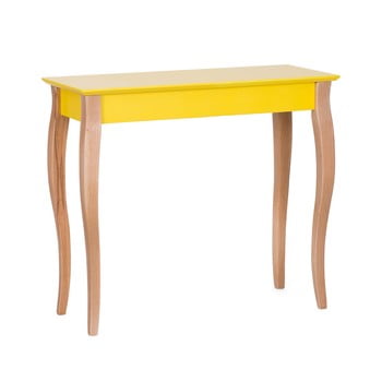 Masă ragaba console, lungime 85 cm, galben