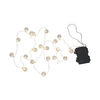 Șirag luminos led pentru exterior best season bulb, 20 becuri, alb