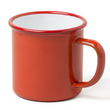 Cană smălțuită Falcon Enamelware, 350 ml, roșu