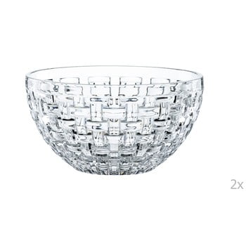 Set 2 boluri din cristal nachtmann bossa nova, ⌀ 15 cm
