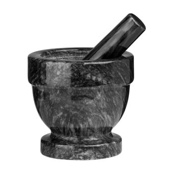 Mojar din marmură neagră premier housewares