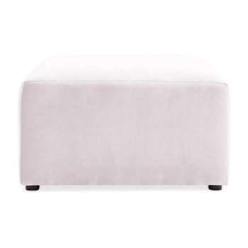 Suport pentru picioare vivonita velvet cube, mov deschis