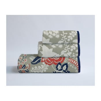 Set 3 prosoape din bumbac și microfibră surdic flowery
