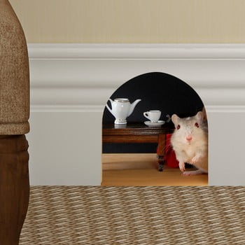 Autocolant ambiance mouse hole