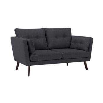 Canapea cu 3 locuri mazzini sofas elena, gri închis