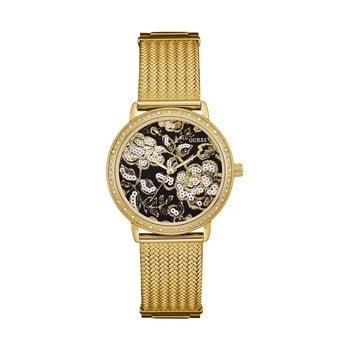 Ceas damă guess w0822l2, curea metalică, auriu
