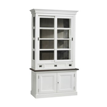 Vitrină cu 3 sertare Canett Skagen Cabinet, alb