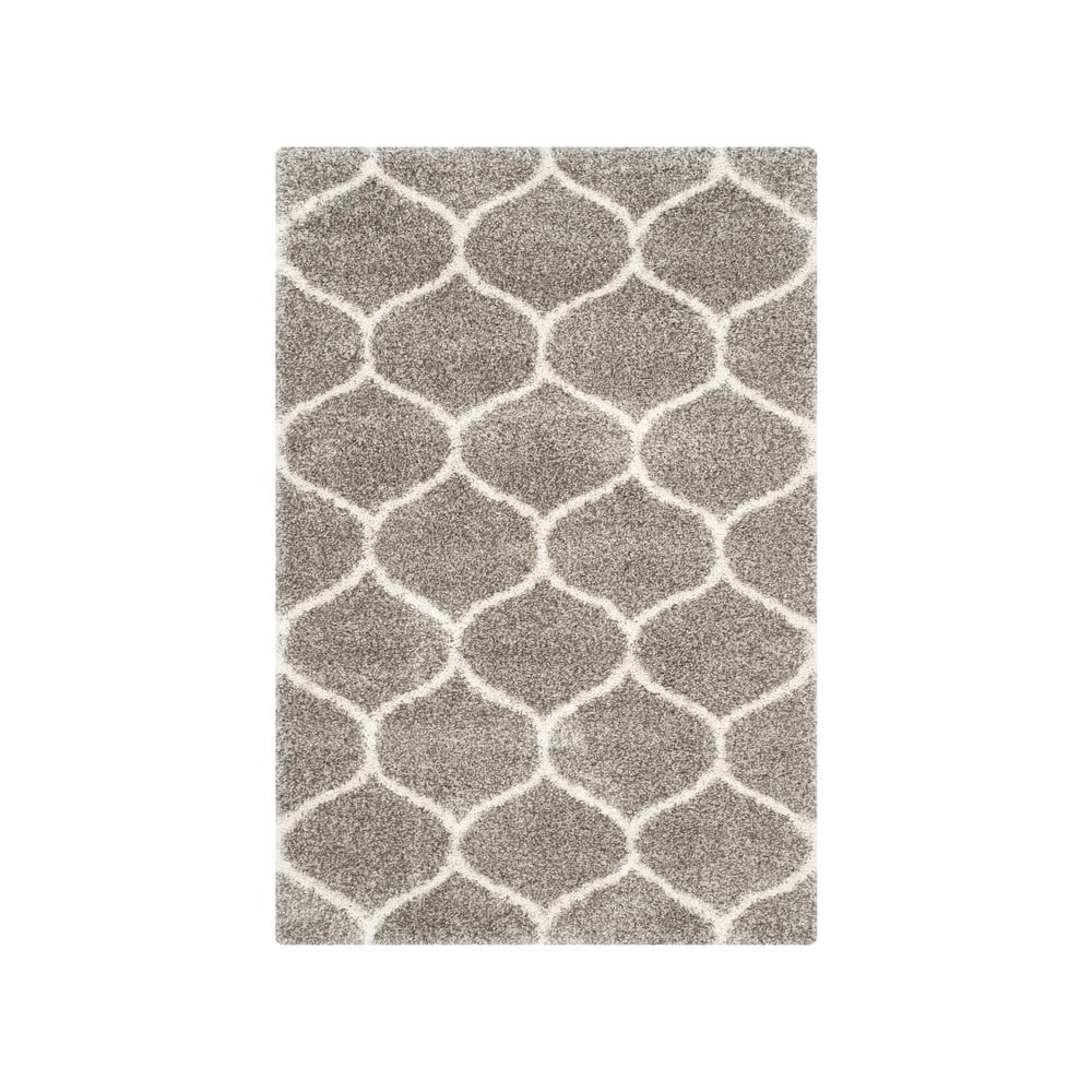 Šedý koberec Safavieh Zoey, 228 x 154 cm