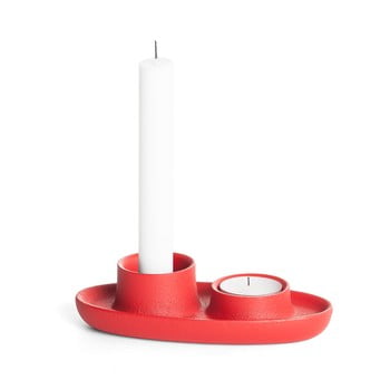 Sfeșnic emko aye aye two candle, roșu