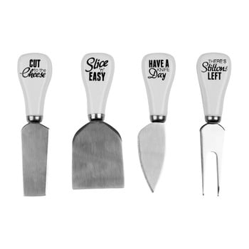 Set 4 ustensile pentru brânză premier housewares, 13 x 5 cm