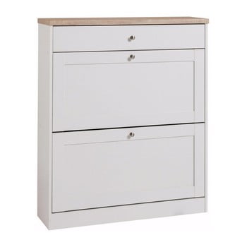 Pantofar støraa hector, 2 compartimente, alb