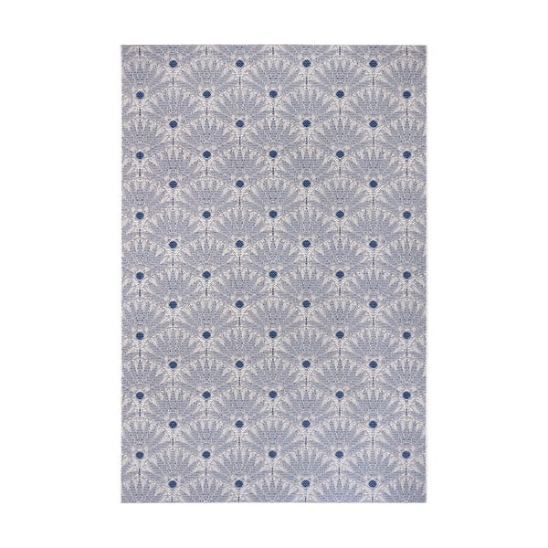 Modro-šedý venkovní koberec Ragami Amsterdam, 80 x 150 cm