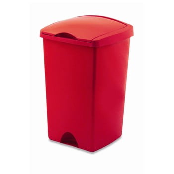 Coș de gunoi cu capac addis lift, 50 l, roșu