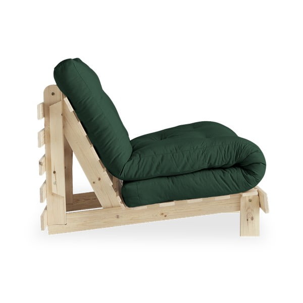 Variabilní křeslo Karup Design Roots Raw/Dark Green