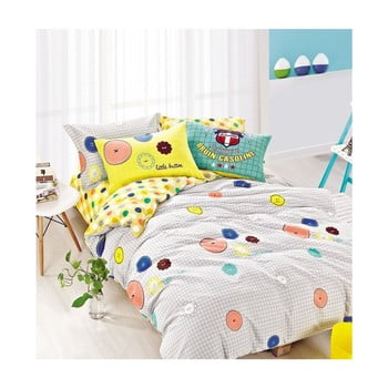 Lenjerie din bumbac cu 2 fețe pentru pat de o persoană decoking diamond bottoms 135 x 200 cm