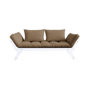 Canapea extensibilă Karup Design Bebop White/Mocca