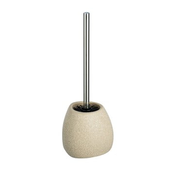 Perie wc din ceramică wenko pion, bej