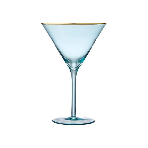 Modrá sklenice na martini Ladelle Chloe, 250 ml