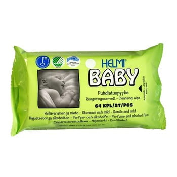 Șervețele umede pentru copii Helmi Baby, 64 buc. imagine
