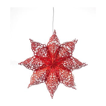 Decorațiune luminoasă suspendată markslöjd hall, ø 70 cm, roșu