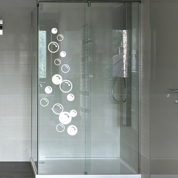 Autocolant pentru cabina de duș soap bubbles