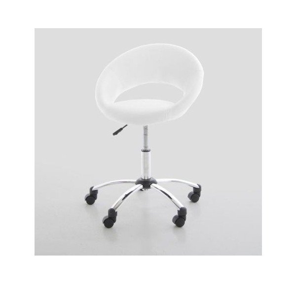 Bílá kancelářská židle Actona Plump Büro