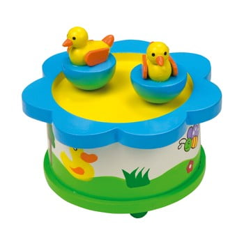 Cutiuță muzicală din lemn legler duck dance