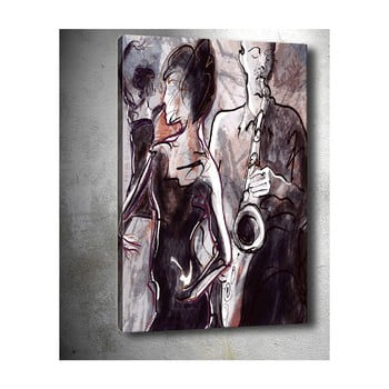 Tablou tablo center jazz, 40 x 60 cm