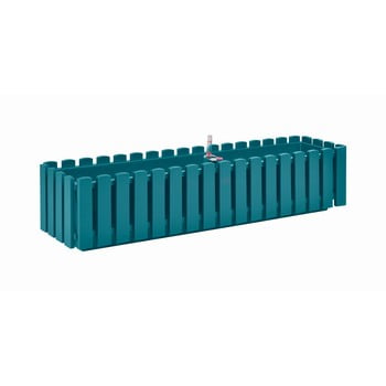 Jardinieră cu auto-irigare gardenico fency smart system, lungime 75 cm, turcoaz