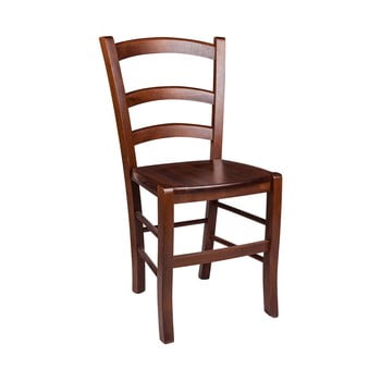 Scaun din lemn evergreen house faux, maro